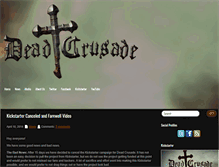 Tablet Screenshot of deadcrusade.com